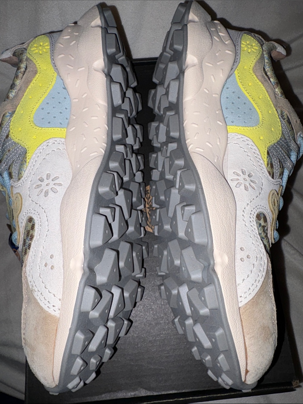 NWT Flower Mountain Yamano 3 Sneaker in Cream Yellow - Picture 13 of 14